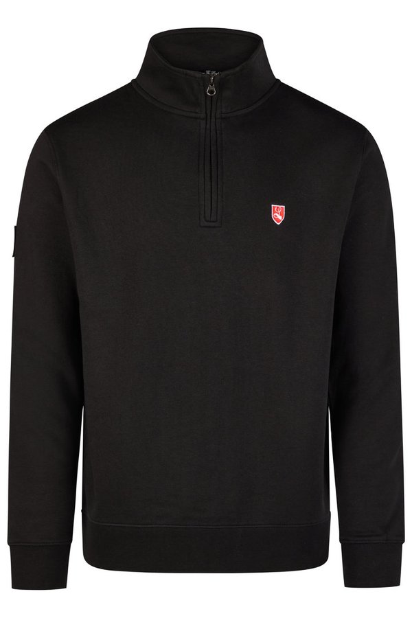 1/4 Zip Sweatshirt black