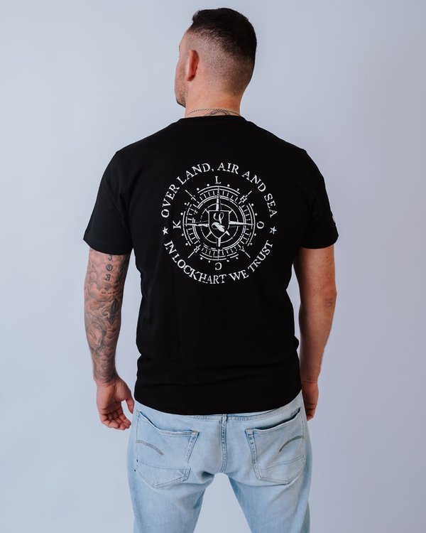 T-Shirt "Explorer" schwarz
