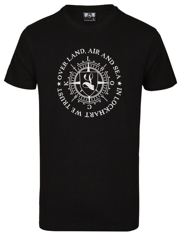 T-Shirt "Over Land, Air and Sea" black