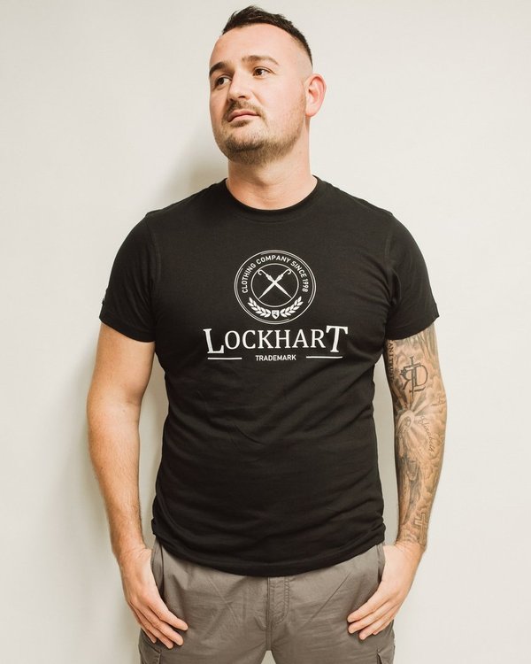 T-Shirt "Trademark" schwarz
