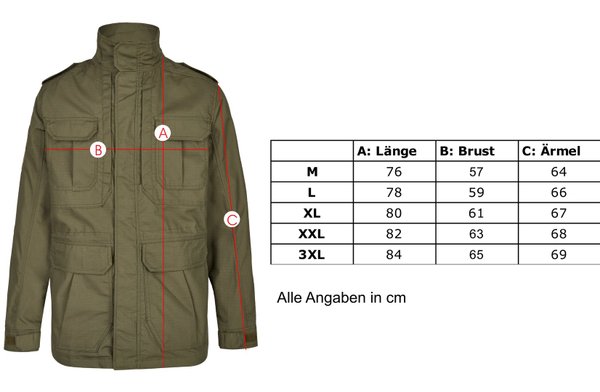 Field Jacket "LF01" olive