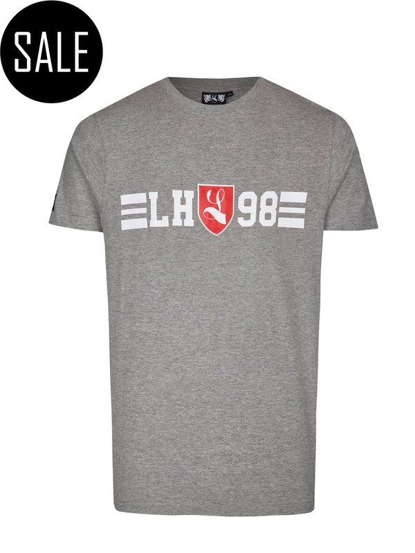 T-Shirt "98" grau meliert