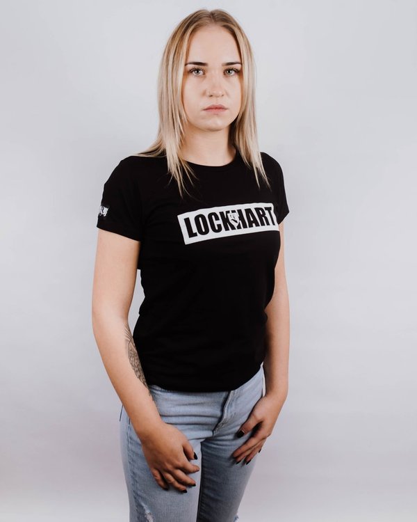Ladies T-Shirt "Boxed" schwarz