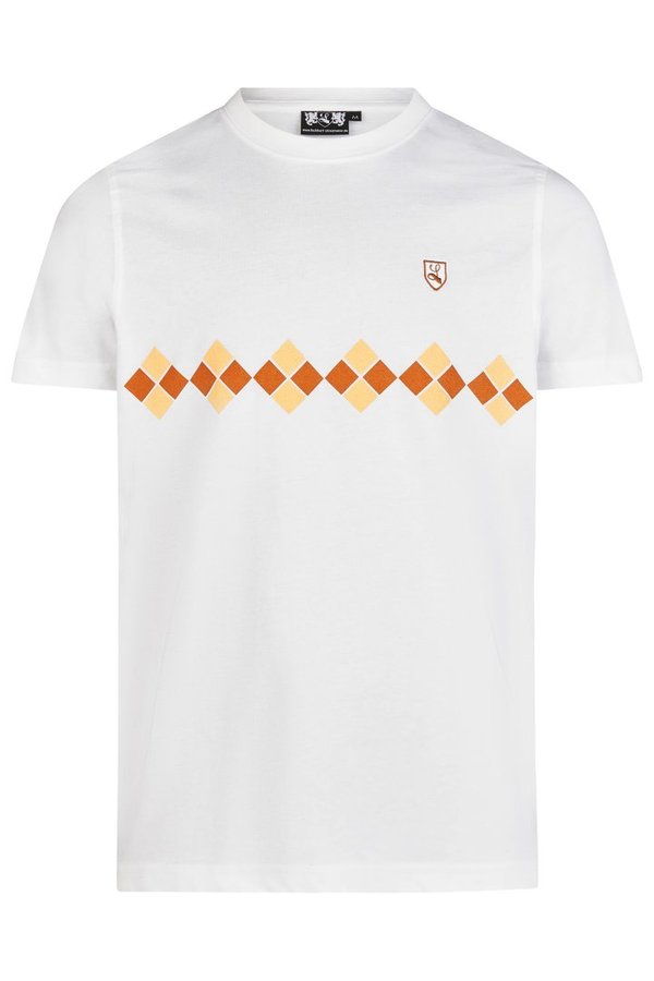 T-Shirt "Pattern" white